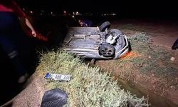 Mardin Nusaybin'de Otomobil Takla Attı: 3 Kişi Yaralandı