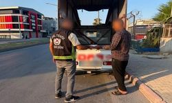 Mersin'de Sosyal Medya İhbarı Üzerine Kamyonet Sürücüsüne Ceza