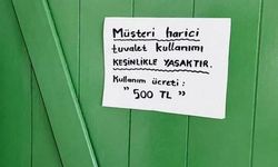 Muğla Akyaka'da Tuvalet Ücretine Sosyal Medyada Tepki