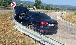 Navigasyon Hatası Bursa İnegöl'de Trafik Kazasına Yol Açtı: 1 Yaralı