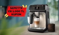 Philips 5500 Serisi Kahve Makinesinde Sepette 1.000 TL İndirim Fırsatı