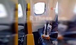 Ryanair Uçağında Motor Arızası ve Cam Kırılması Paniğe Yol Açtı