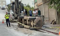 Samsun'da Forklift Rampadan Devrildi: 1'i Ağır 2 Yaralı