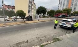 Samsun'da Freni Boşalan Hafif Ticari Araç Yoldan Düştü