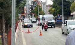 Samsun'da Trafik Denetiminden Kaçmaya Çalışan Sürücü Motorize Polis Tarafından Yakalandı