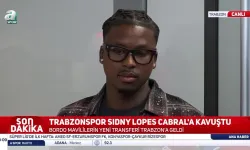 Sidny Lopes Cabral Trabzonspor'a Katıldı: Yeni Sol Bek Takıma Güç Katacak