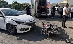 Siirt'te otomobil ile motosiklet çarpıştı: 2 kişi yaralandı