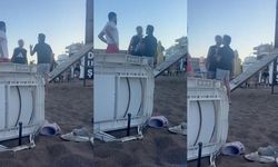 Silifke Plajında Kürekli Saldırı: Tatilciler Kum Fırlatılmasıyla Şaşkına Döndü