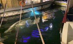 Sinop'ta Kıyıya Bağlı Tekne Suya Gömüldü, Dalgıçlarla Kurtarma Çalışması Başladı