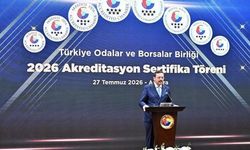 TOBB'dan 73 Oda ve Borsaya Akreditasyon Sertifikası Verildi