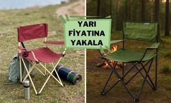 Uniqamp Kamp Sandalyesi Hafifliği ve Dayanıklılığıyla Yarı Fiyatına İndi
