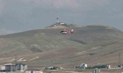 Van'da Ambulans Helikopterle Kritik Kalp Hastası Nakli