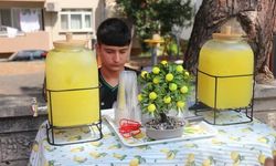 14 Yaşındaki Buğra Koç Yaz Tatilinde Limonata Satarak Aylık 90 Bin Lira Kazanıyor