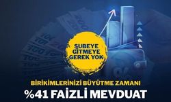 %41 Faizli Mevduat Fırsatıyla Birikimlerinizi Değerlendirin