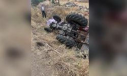 Adıyaman'da traktör şarampole devrildi: 1 kişi hayatını kaybetti
