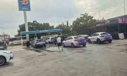Afyonkarahisar Dinar-Çay Karayolunda Kimyasal Madde Yolunda Mor Renk Etkisi
