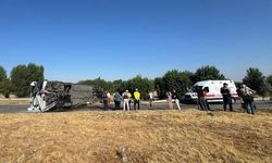 Afyonkarahisar'da Yolcu Otobüsünün Devrildiği Kazada 22 Kişi Yaralandı