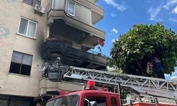 Alanya'da daire yangını: 3 çocuk dumandan etkilendi