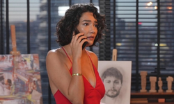 Aybüke Pusat En Mutlu Günümde filminde yeni rolü için çarşafa girdi