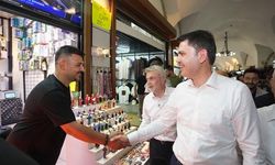 Bakan Kurum Kahramanmaraş'ta Yenilenen Tarihi Kapalıçarşı'yı Ziyaret Etti