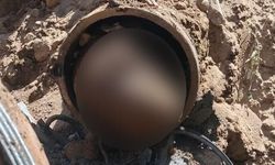 Balıkesir'de 15 Yıldır Boru Hattında Kalan Kaya Parçası Çıkarıldı
