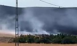 Baskil'de Anız Yangını Korku ve Panik Yarattı