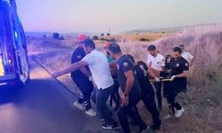 Bingöl'de otomobilin yoldan çıkması sonucu 2 kişi yaralandı