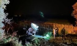 Bitlis'te otomobil su kanalına uçtu: 1 ölü, 3 yaralı