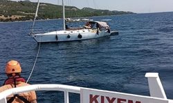 Çanakkale Boğazı'nda Makine Arızası Yaşayan Tekne Kurtarıldı