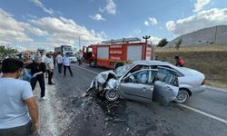 Çorum Sungurlu'da İki Otomobilin Çarpışması Sonucu 7 Kişi Yaralandı