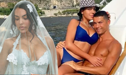 Cristiano Ronaldo ve Georgina Rodriguez Portekiz'de Evlendi