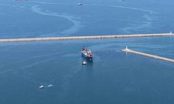 Dron Saldırısına Uğrayan Türk Mürettebatlı Gemi Samsun Limanı'na Getirildi
