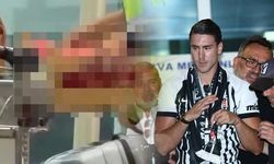 Dusan Vlahovic'ten Beşiktaş yöneticilerine anlamlı jest: İki kasa domatesle geldi