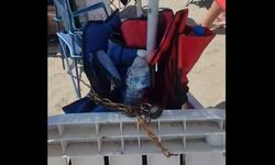 Erdek Sahilinde Masa ve Sandalyelerin Zincirlenmesi Tepki Çekti