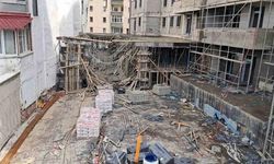 Erzurum'da İnşaatta Beton Dökümü Sırasında Tabla Çöktü: 2 İşçi Yaralandı
