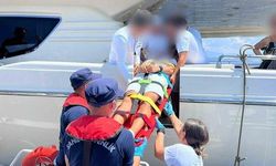 Fethiye Açıklarında Özel Teknede Yaralanan Vatandaş Sahil Güvenlik Tarafından Tahliye Edildi
