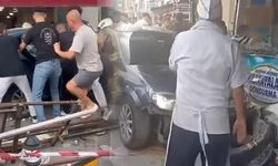 İstanbul Beykoz'da otomobil yayaların arasına daldı: Yaralılar var