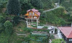 Karadeniz'de Yamaç Üzerine İnşa Edilen Altı Yol Üstü Villa Tasarımı
