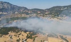 Kaş'ta Ormanlık Alanda Çıkan Yangına Koordineli Müdahale Sürüyor