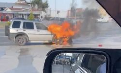 Kastamonu'da Seyir Halindeki Cipte Çıkan Yangın İtfaiye Tarafından Söndürüldü