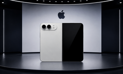 Katlanabilir iPhone Ultra için gümüş ve koyu mavi renk seçenekleri iddiası