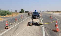 Kilis'te otomobil ile motosikletin çarpışması sonucu bir kişi hayatını kaybetti