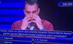 Kim Milyoner Olmak İster'de 200 Bin TL'lik Uzayda Yapılması En Zor Eylem Sorusu
