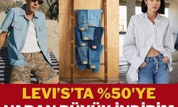 Levi's'ta Yüzde 50'ye Varan İndirim Fırsatları Başladı