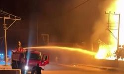Manisa Turgutlu'da Palet Fabrikasında Çıkan Yangın Kontrol Altına Alındı