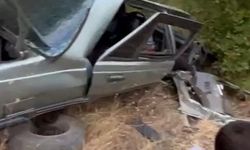 Mersin Erdemli'de Uçuruma Yuvarlanan Otomobilin Sürücüsü Yaralandı