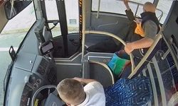 Otobüste rahatsızlanan yolcuyu şoför hastaneye zamanında yetiştirdi