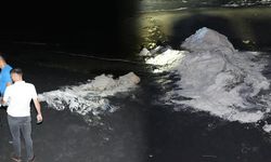 Samsun sahilinde şüpheli toz maddeler paniğe yol açtı