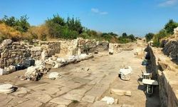 Side Antik Kenti'nde Herakles Kapısı Gün Yüzüne Çıkarıldı