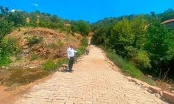 Sultanhisar Malgaçmustafa Mahallesi'nde Parke Taşı Çalışması Tamamlandı